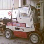 Maschinenverkauf Stapler der Firma Hammerschmidt Robert Recycling & Entsorgung in Augsburg