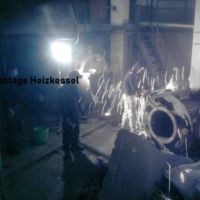 Demontage einer Bettenwaschanlage durch die Firma Hammerschmidt Robert Recycling & Entsorgung